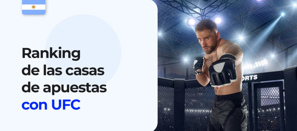 ¿Qué casas de apuestas de Argentina apuestan en los partidos de la UFC?