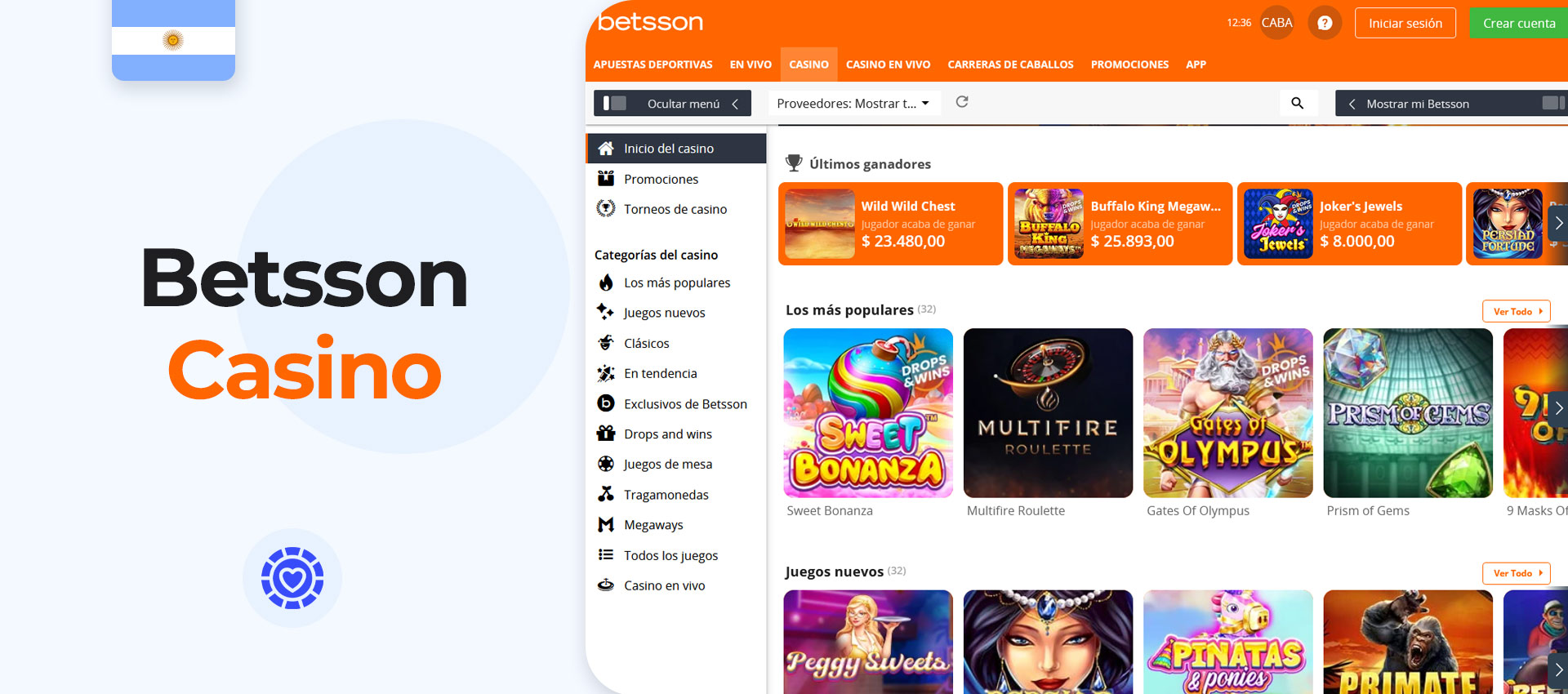 Betsson: ¿es confiable esta casa de apuestas y casino en Argentina?