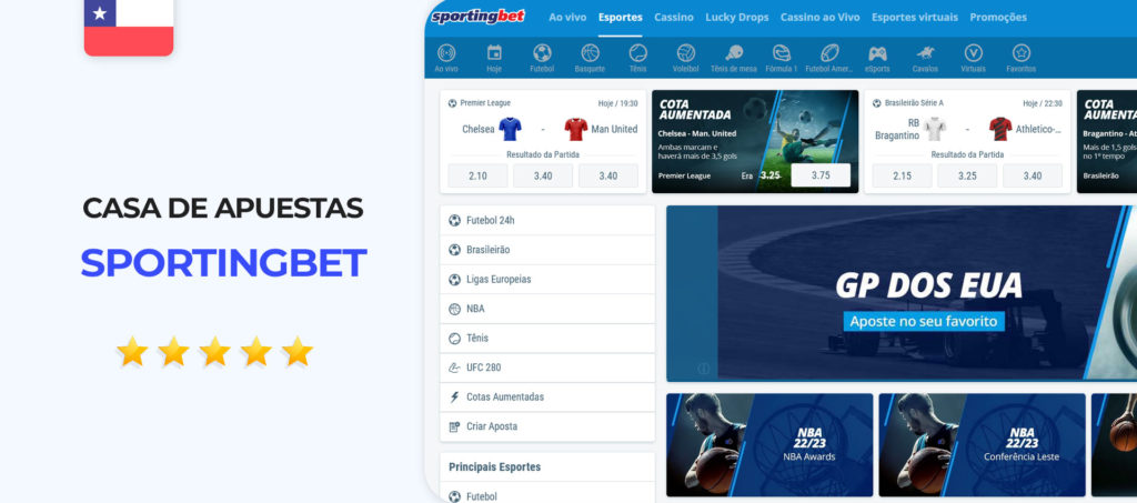 Sitio de apuestas de Sportingbet en Chile