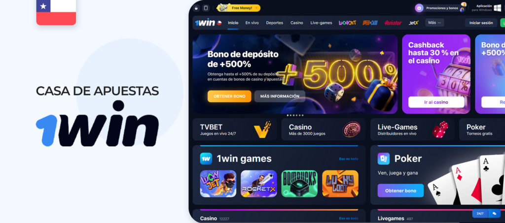 Una visión detallada del sitio de apuestas 1win en Chile