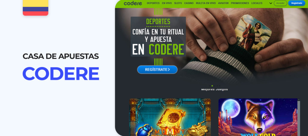 Revisión completa del sitio de apuestas ilimitadas de Codere en Colombia