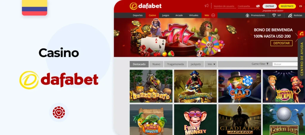 Dafabet tiene un casino en línea que ofrece una amplia gama de juegos para elegir