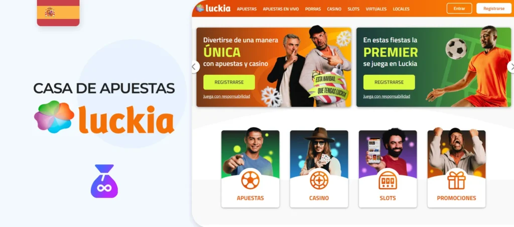 Revisión completa del sitio de apuestas ilimitadas Luckia en España