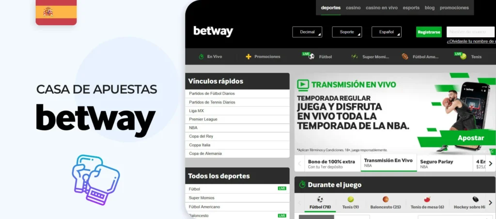 Revisión completa del sitio de apuestas ilimitadas Betway en España