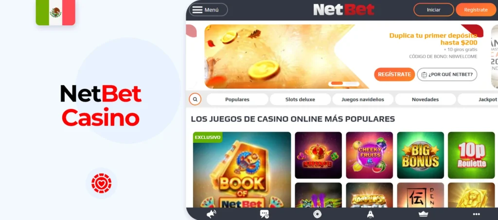 Todos los juegos de casino de NetBet