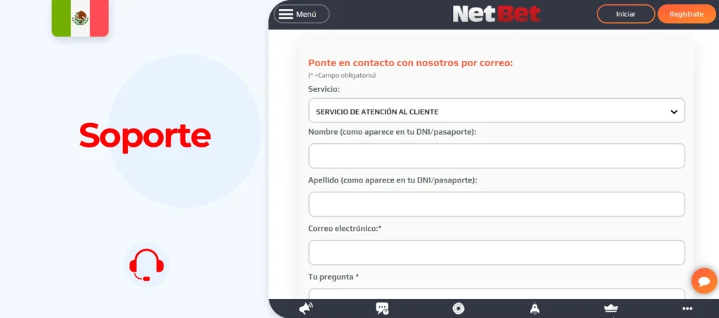 ¿Cómo funciona el servicio de atención al cliente en la plataforma NetBet?