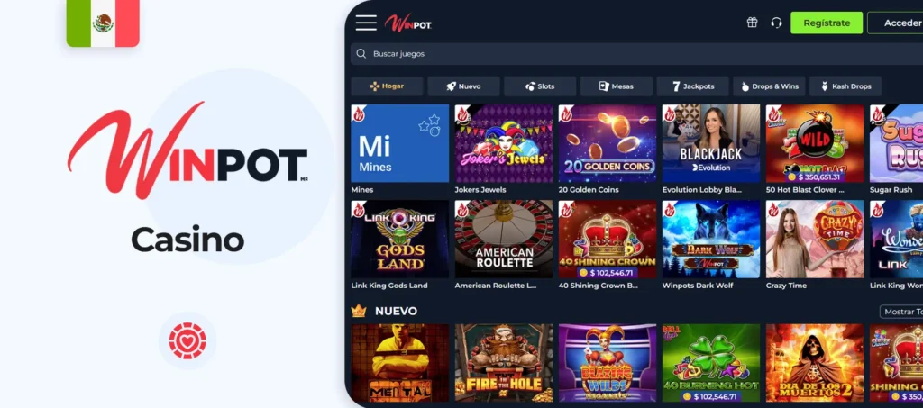 Reseña de juegos de casino en Winpot