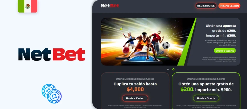Plataforma oficial de NetBet en México