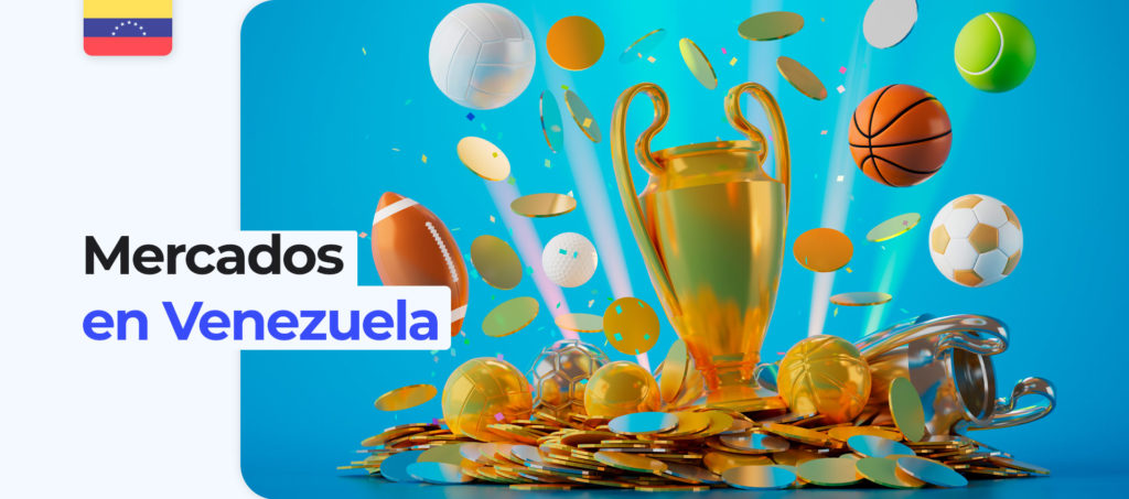 Mercados de apuestas deportivas en línea en Venezuela