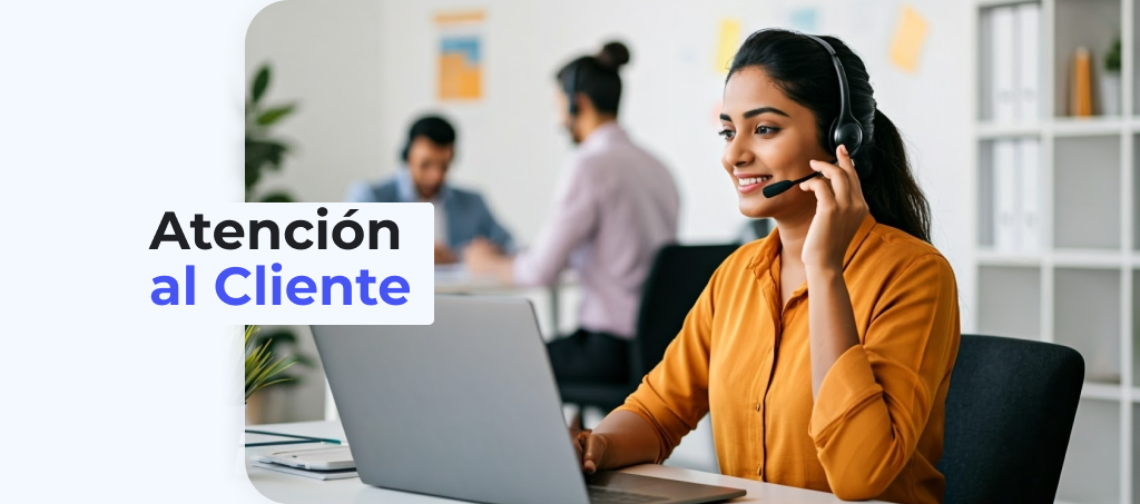 Servicio de atención al cliente y soporte para usuarios